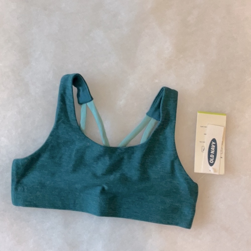 Go-Dry Strappy Sports Bra - Size S (6-7)